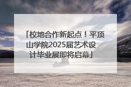 校地合作新起点！平顶山学院2025届艺术设计毕业展即将启幕